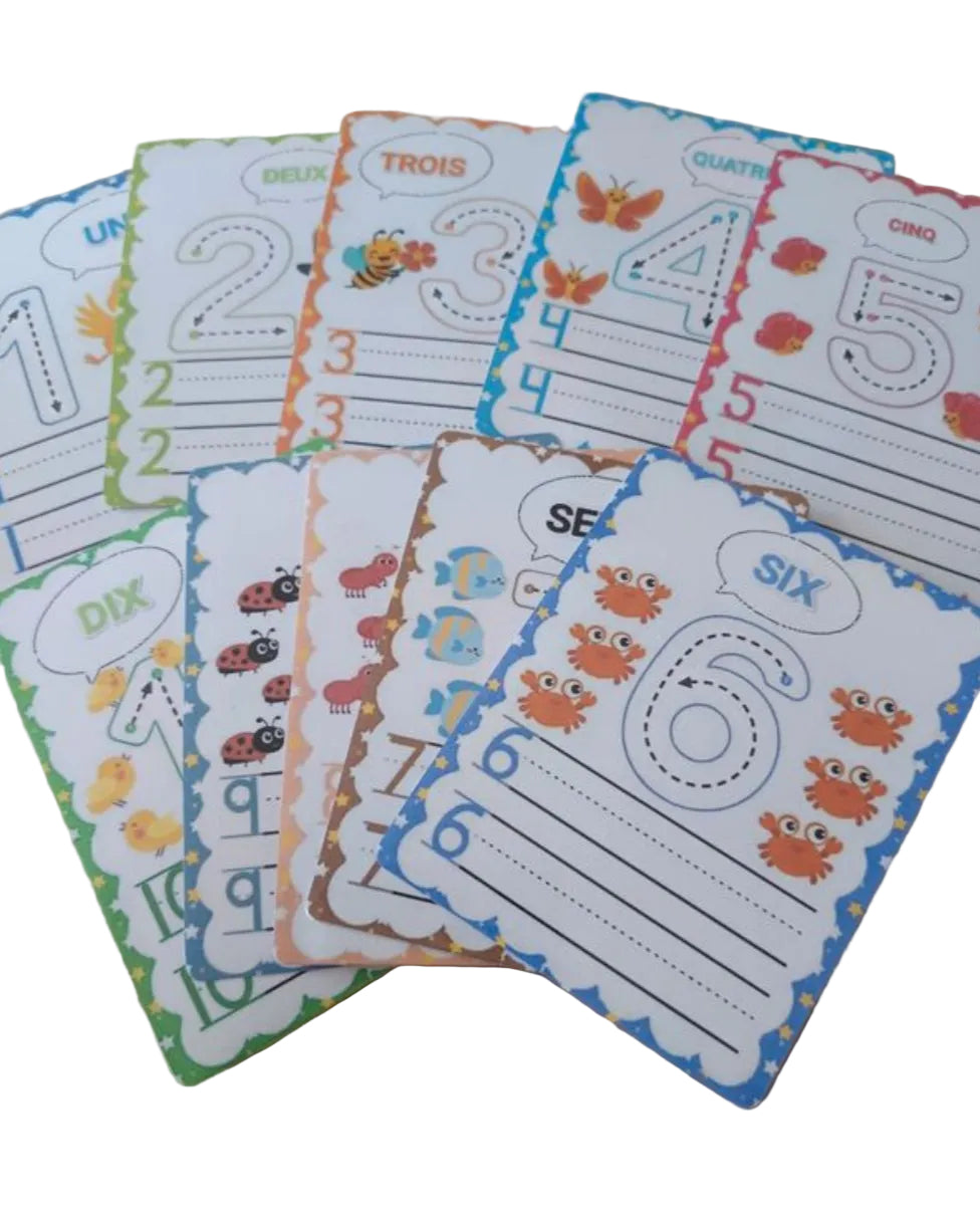 Cartes chiffres