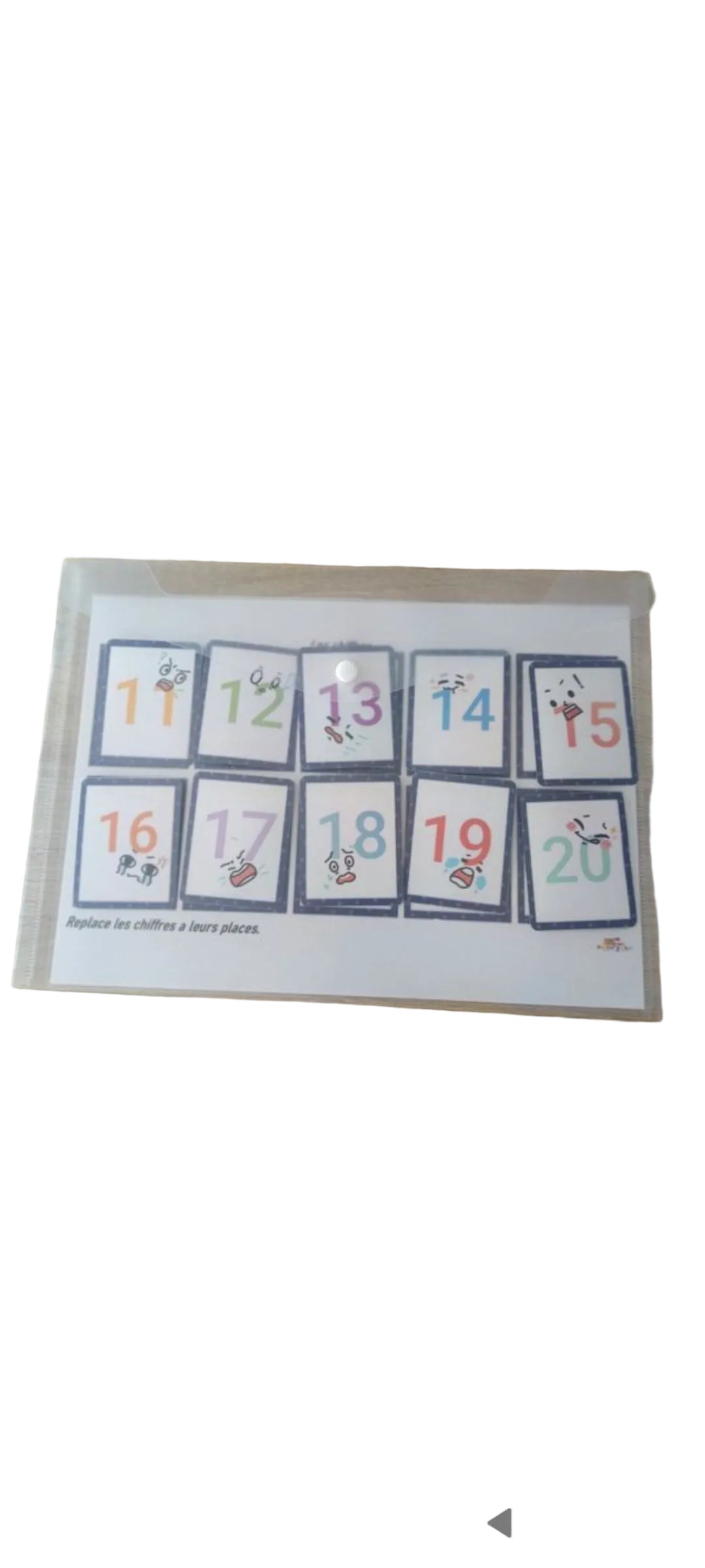 Les chiffres de 11-20