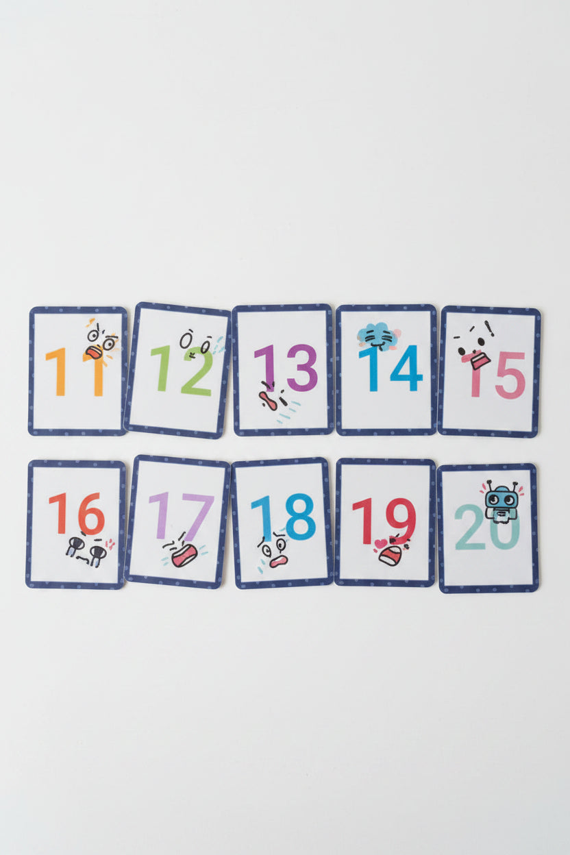 Les chiffres de 11-20